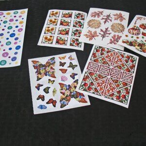 Creative Memories  Stickers,  Autumn, Butterfly, Buttons, ♥